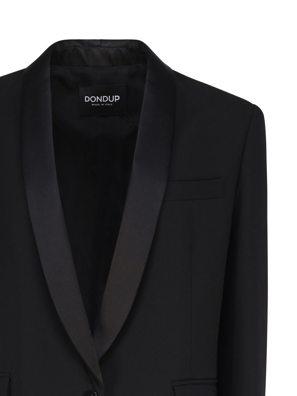 Blazer monopetto in misto lana DJ586WF0174D XXX999 DONDUP 
