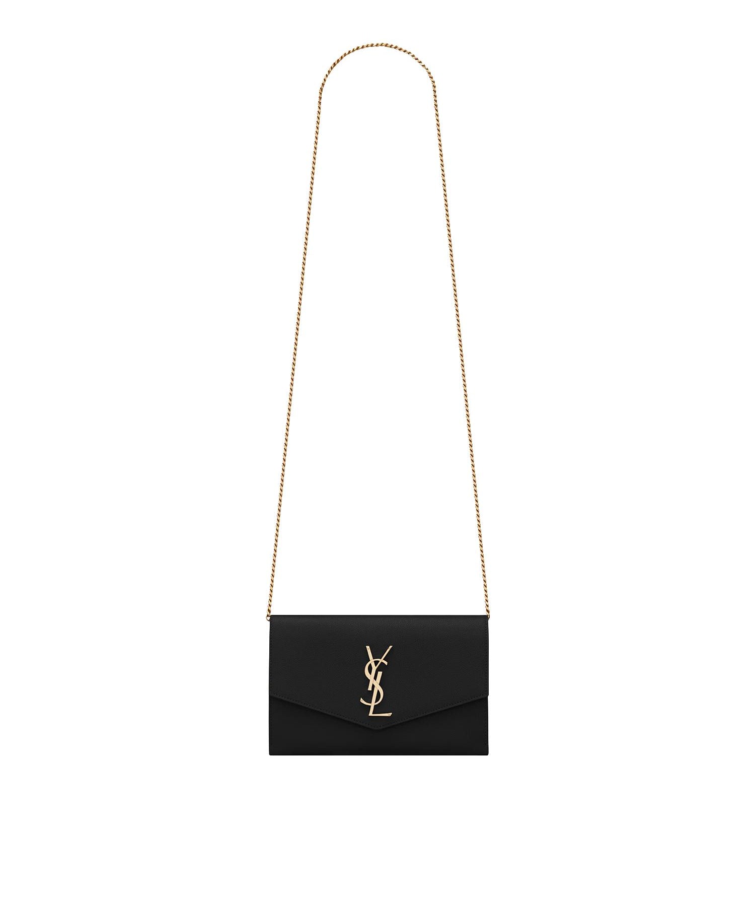 Pochette con catena Uptown 607788 1GF0J1000 SAINT LAURENT 