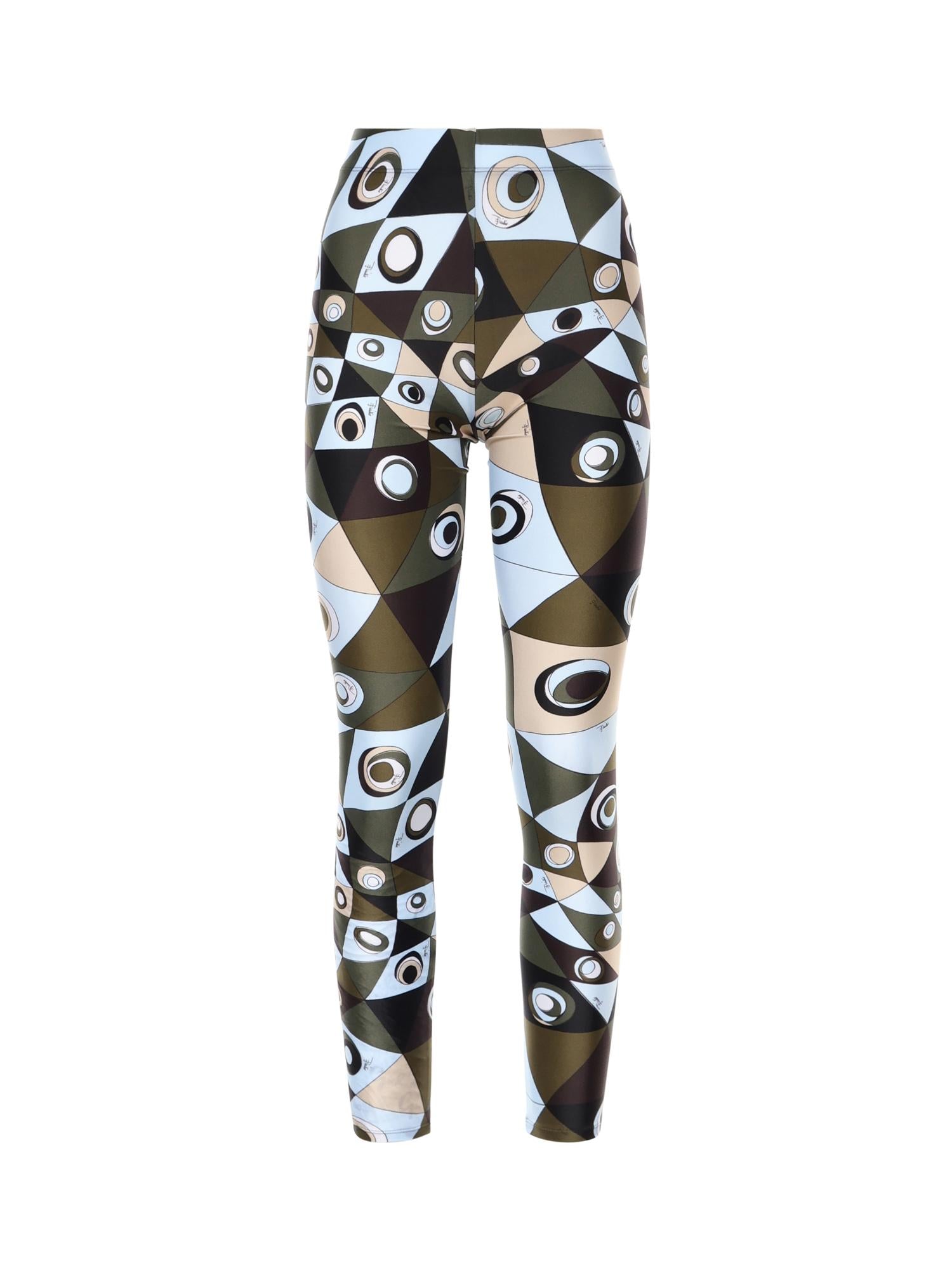Leggings in lycra stampa Occhi 6HTT21 6H865P18 PUCCI 
