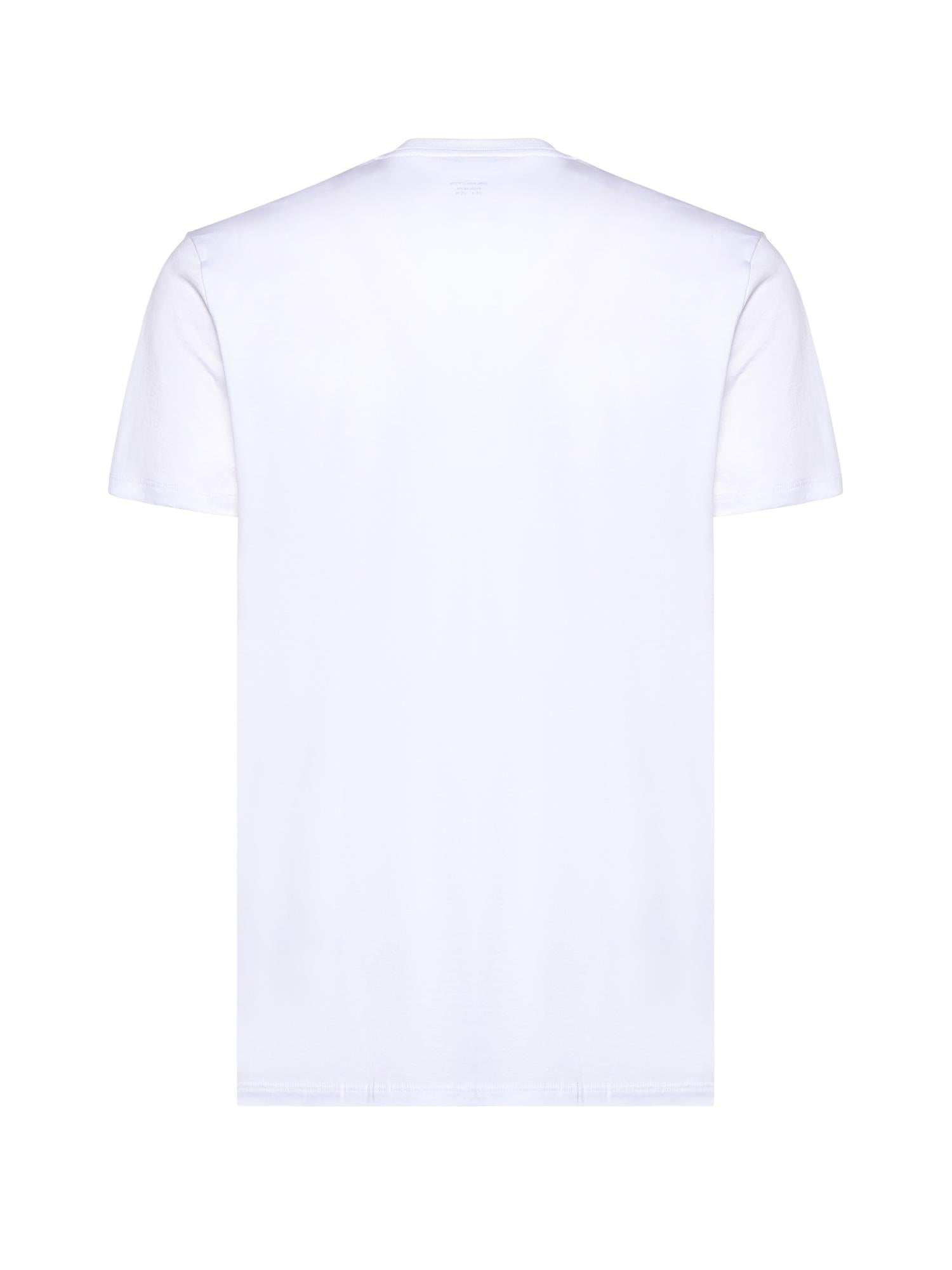 T-shirt in cotone con logo TH6709 001 LACOSTE 