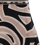 Gonna foulard in seta stampa Labirinto<BR/> 6HRV85 6H852031 PUCCI 