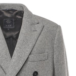 Cappotto doppiopetto in jersey di lana NAM5151018JXLQ B201 FAY 
