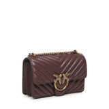 Borsa a tracolla Mini Love Bag One in nappa<BR/> 100074 A0GKL86Q PINKO 