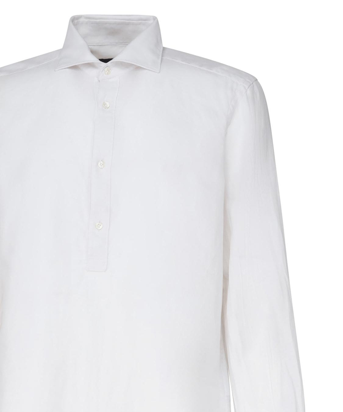 Polo camicia con collo francese NCMA148263L VVRB001 FAY 