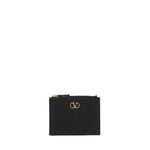 PORTACARTE VLOGO SIGNATURE IN VITELLO GRANATO<BR/> 6W0P0AK9 SNP0NO VALENTINO GARAVANI 