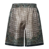 Bermuda con stampa in seta AMBMSO1036 900 AMIRI 