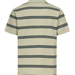 Polo in cotone a righe<BR/> 8106380 C2546 BURBERRY 