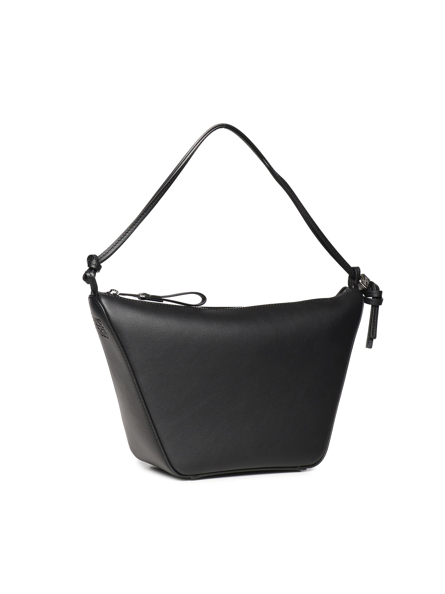 Borsa hobo Hammock mini in pelle di vitello A538G13X01 1100 LOEWE 