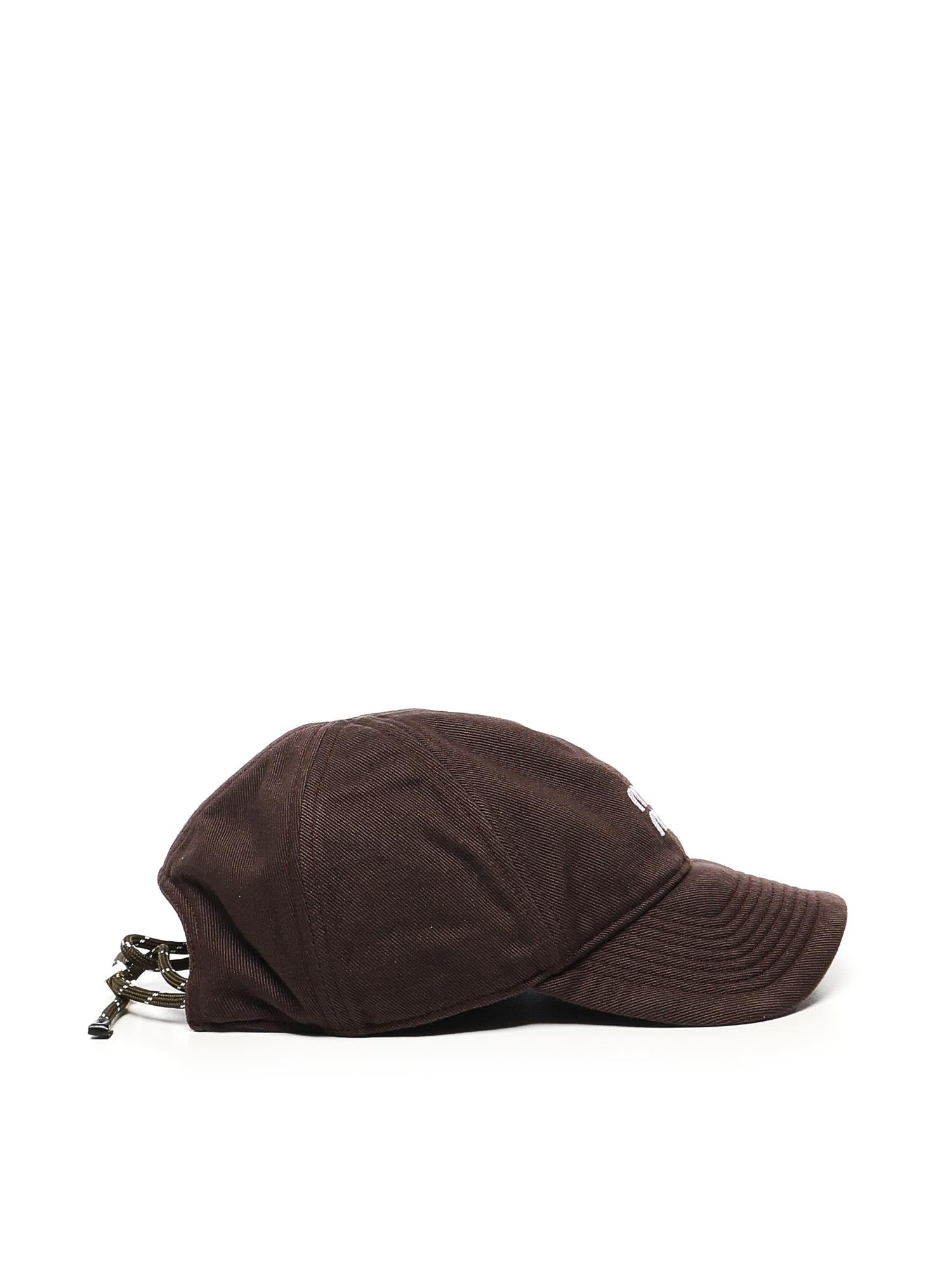 Cappello da baseball in denim 5HC369 2CR1F04FH MIU MIU 