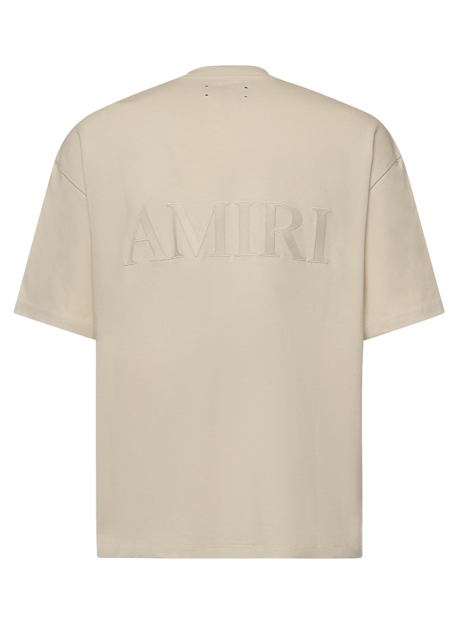 T-shirt in cotone con logo AMJYTE1061 699 AMIRI 