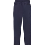 Pantaloni Astro in gabardine di misto lana ASTRO BLU GIULIANO GALIANO 