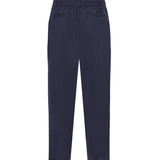 Pantaloni Astro in gabardine di misto lana ASTRO BLU GIULIANO GALIANO 