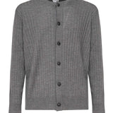 Cardigan in lana a coste 838111 V5L701370 BOTTEGA VENETA 