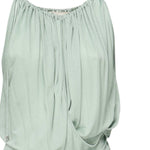Abito lungo in jersey con drappeggio 2A578A N0400 BLUMARINE 