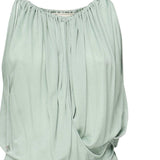 Abito lungo in jersey con drappeggio 2A578A N0400 BLUMARINE 