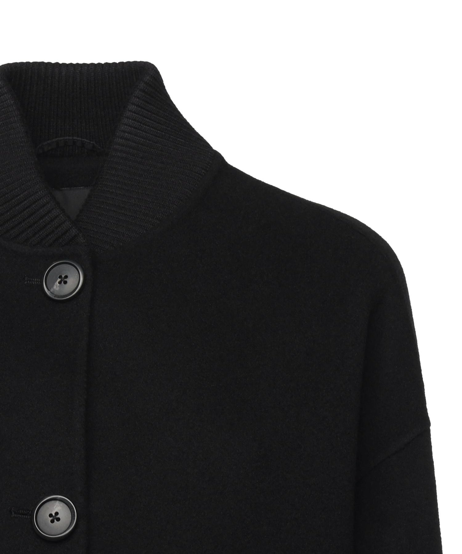 Cappotto lungo in panno double 105404 A1ZQZ99 PINKO 