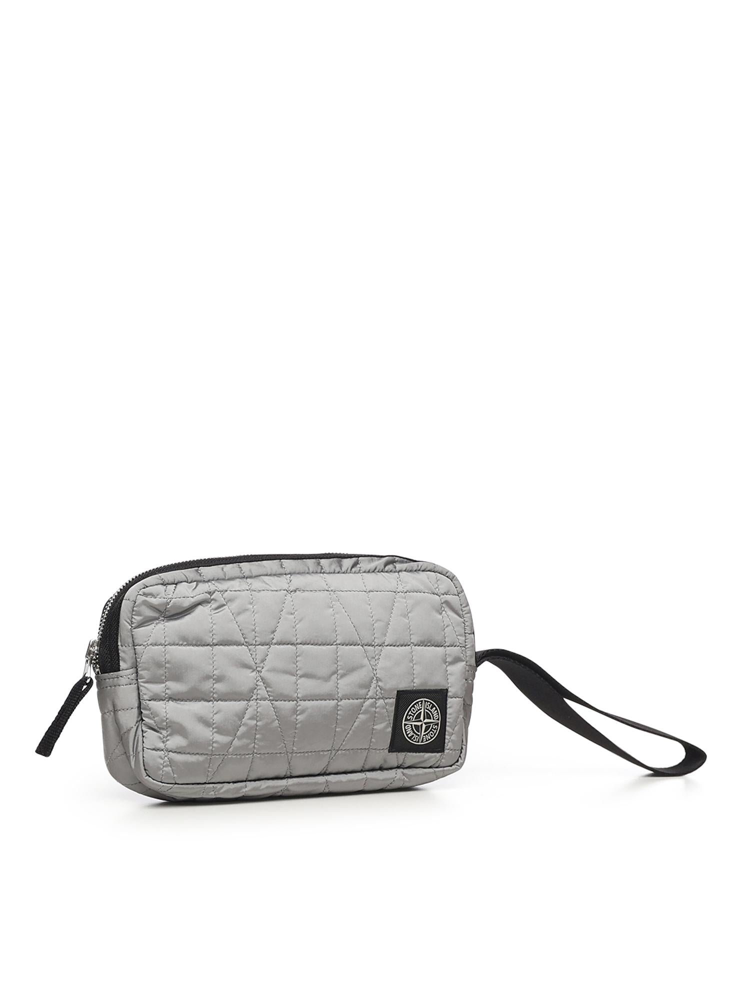Pochette in nylon metal con logo K2S159200017 S0255V0061 STONE ISLAND 