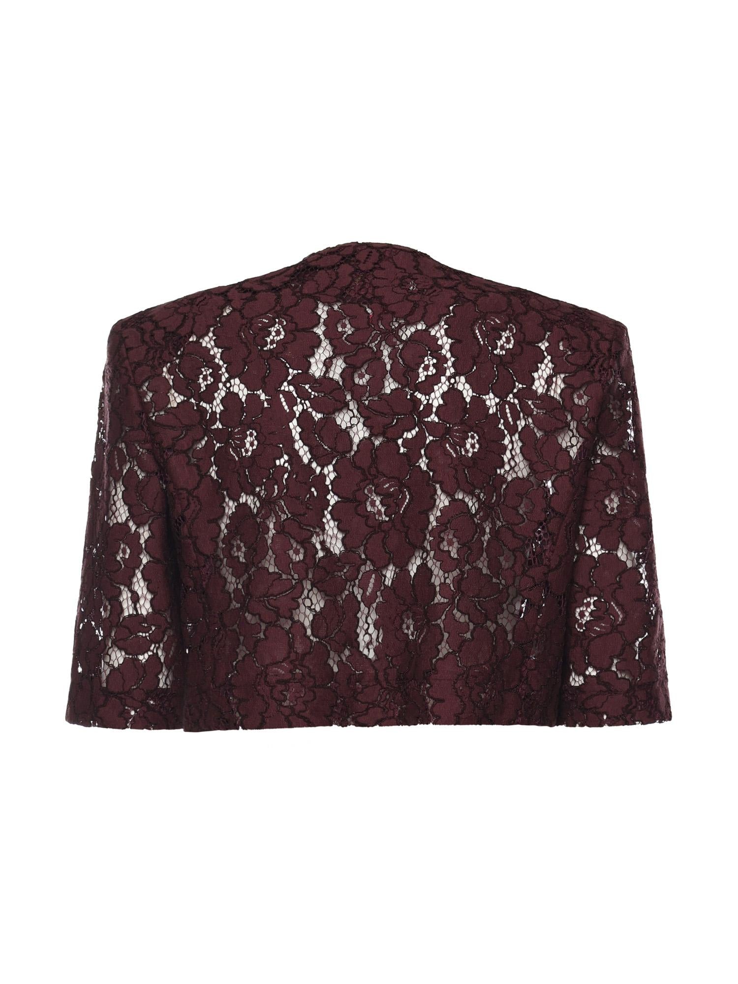 Giacca spencer in pizzo 106552 A330R57 PINKO 