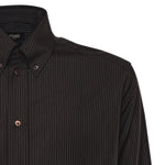 Camicia in lana gessata e pizzo FS1332 AVK1F0DHP FENDI 