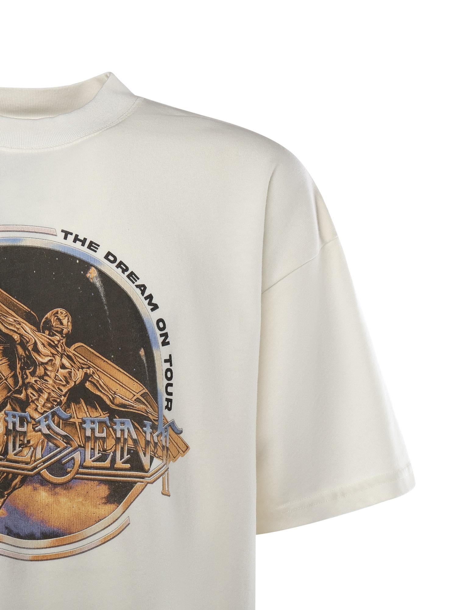 T-shirt Golden Tour in cotone<BR/> MLM100823 72 REPRESENT 