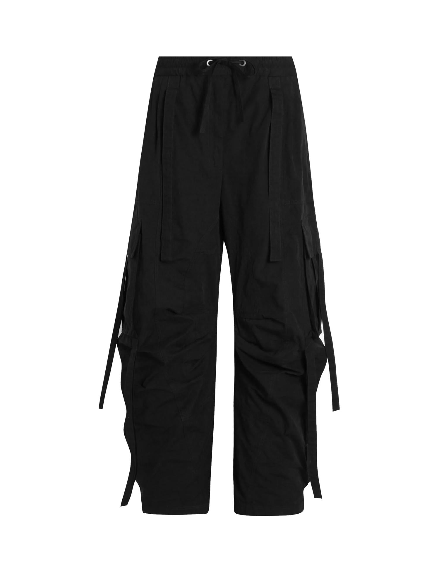 Pantaloni cargo in faille cerata FTDEHT HUMS8N0000 DOLCE & GABBANA 