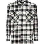 Camicia a quadri in cotone RMP25147CA  JOHN RICHMOND 