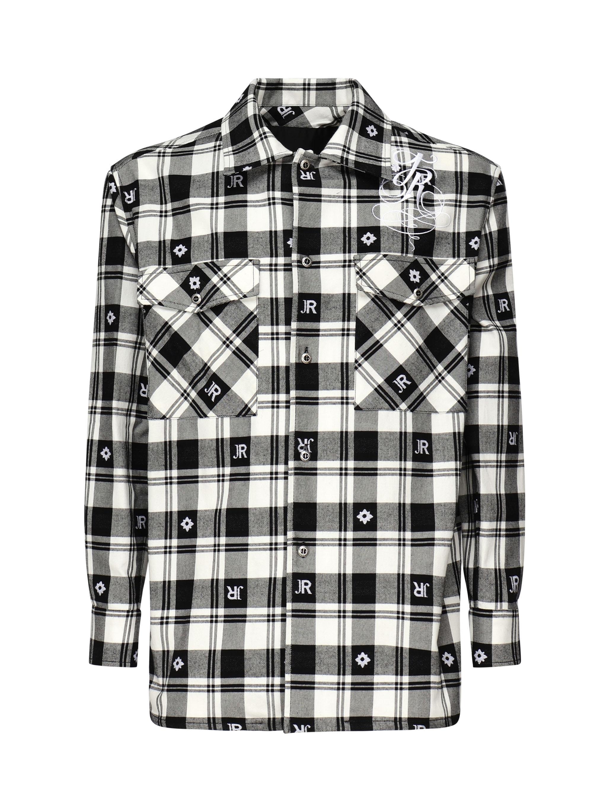Camicia a quadri in cotone RMP25147CA  JOHN RICHMOND 