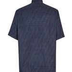 Camicia in seta FF jacquard FS0795 AKEEF0H5A FENDI 