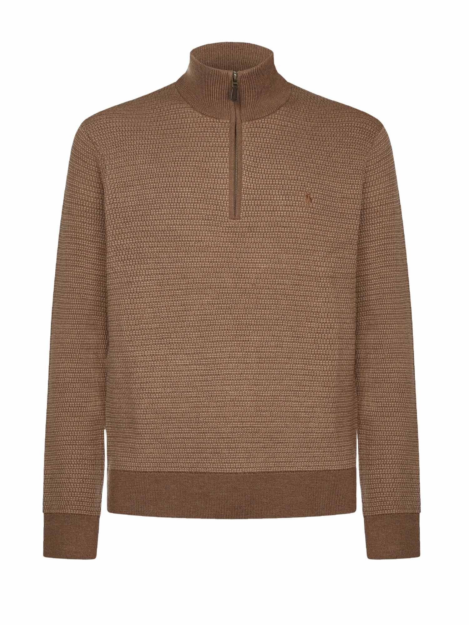 Maglia in lana con zip 710948865 002 POLO RALPH LAUREN 