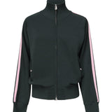 Felpa con zip e logo 105391 A2FQX77 PINKO 
