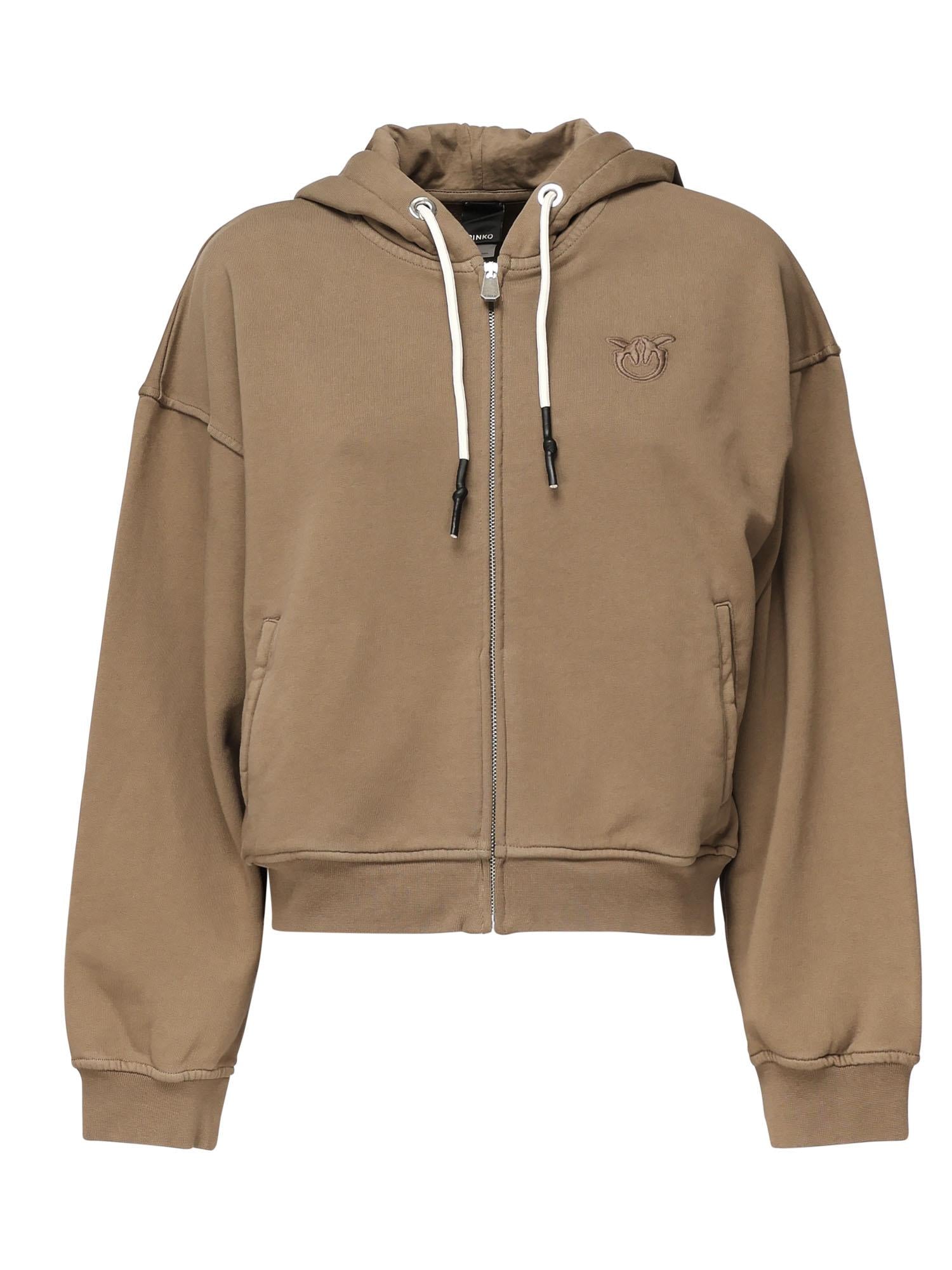 Felpa con logo 105509 A2RBM10 PINKO 