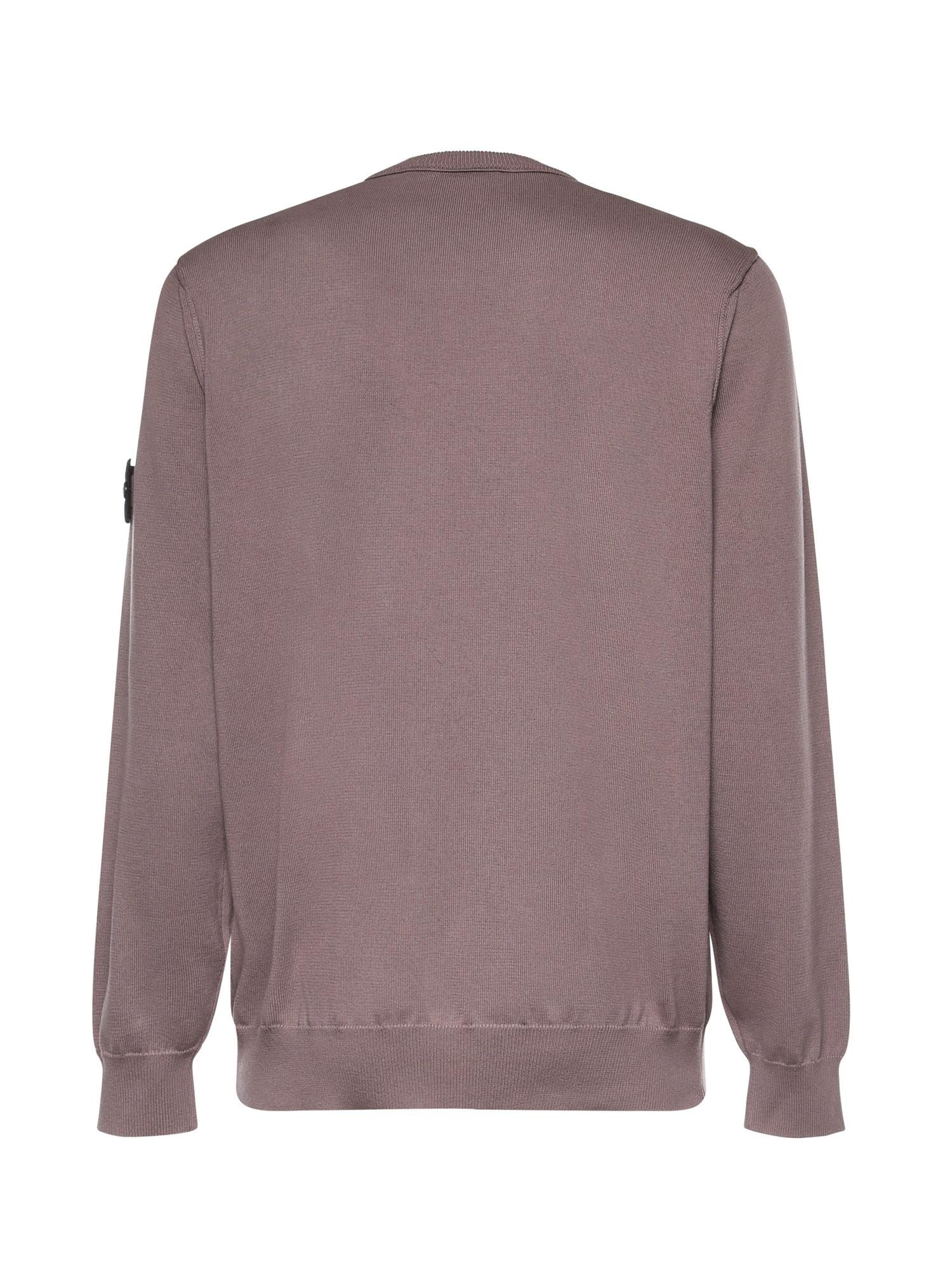Maglione in cotone con logo L1S155100053 S00B2V008F STONE ISLAND 