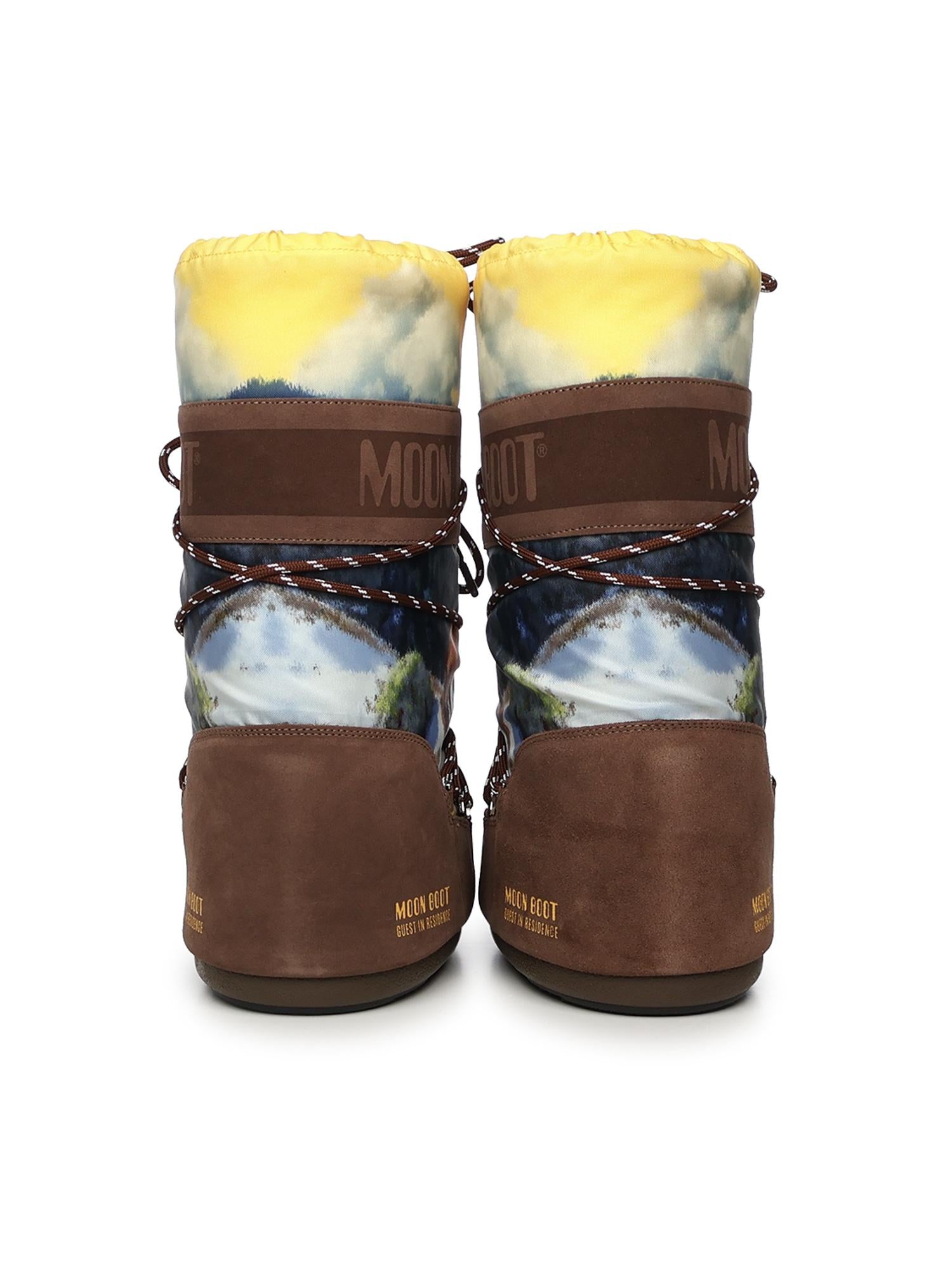 Moon Boot x Guest In Residence Stivale Icon High Postcard 80D1403090 M062 MOON BOOT 