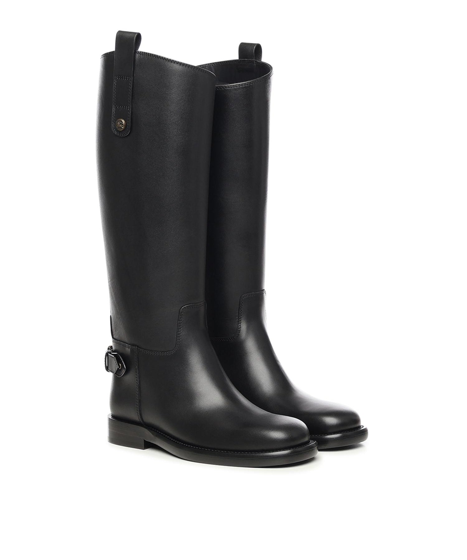 Stivali Cavalier in pelle 8114385 A1189 BURBERRY 