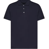 Polo in cotone con logo NPMB2521340UCX U806 FAY 