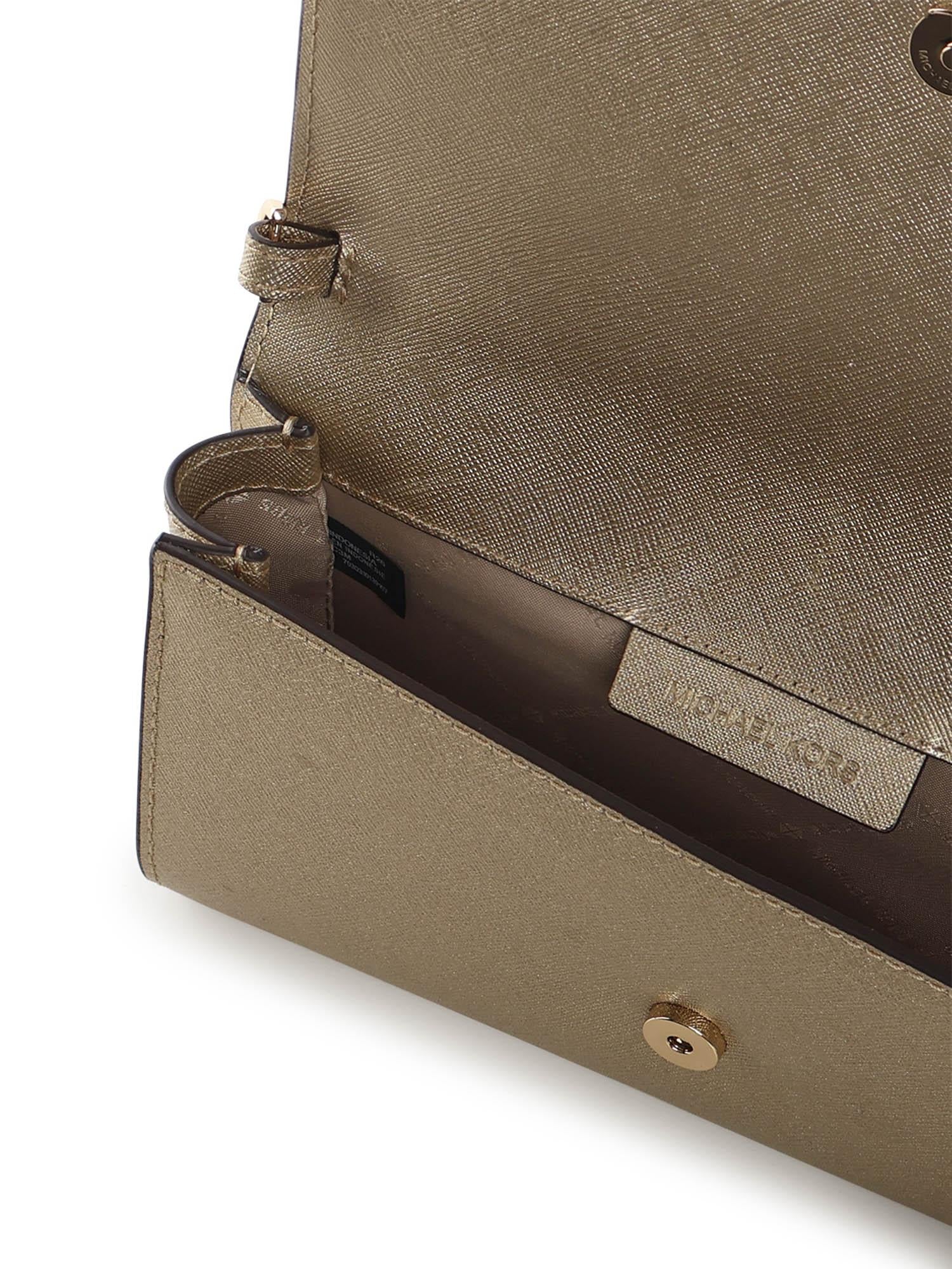 Pochette Mona in pelle metallizzata 30H3G8OC3M 740 MICHAEL MICHAEL KORS 