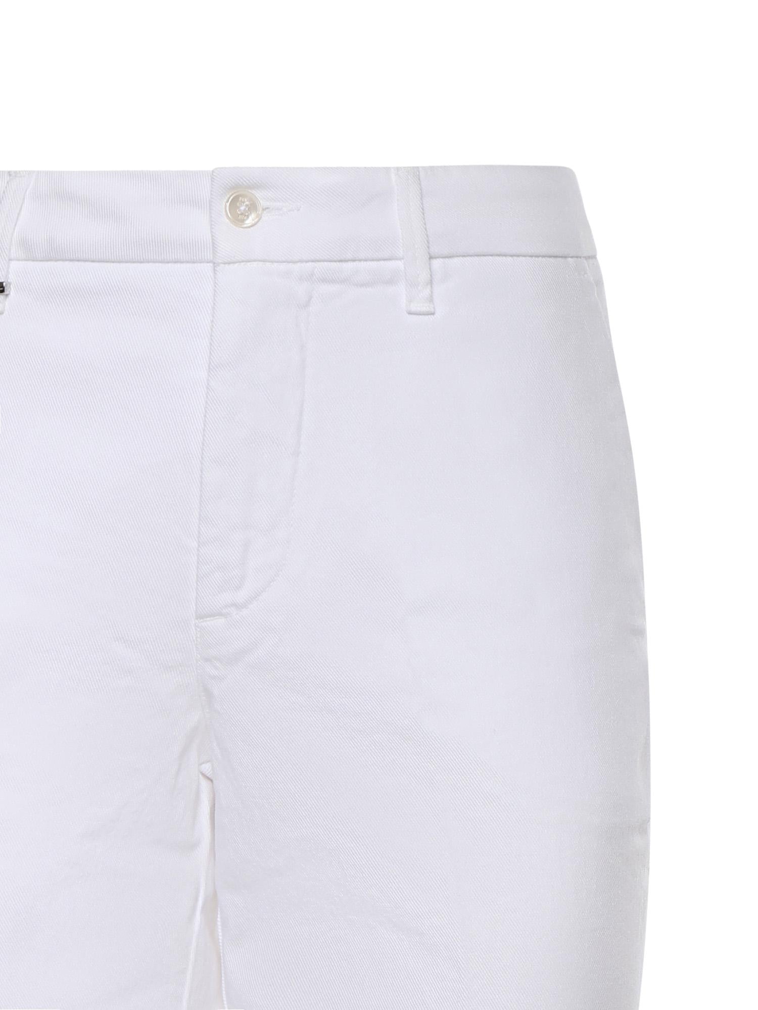 Pantaloni in cotone stretch NTW8052531TQVR B001 FAY 