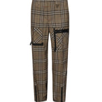 Pantaloni cargo in misto seta Check 8108349 C1846 BURBERRY 