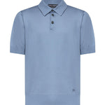Maglia polo in seta GXZ02Z JBSO5B0965 DOLCE & GABBANA 
