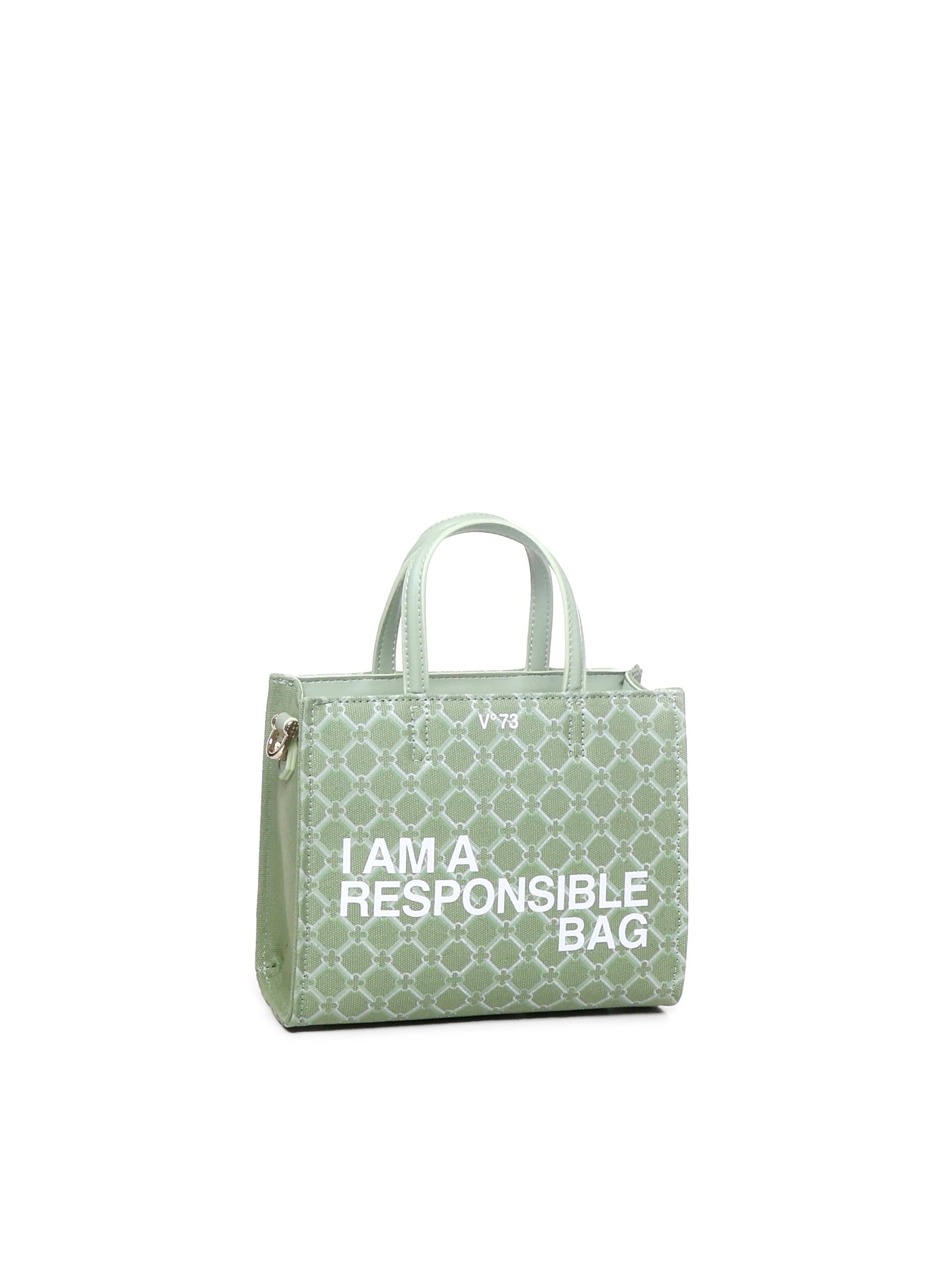 Shopping bag Responsibility 73BS7Q902 RESPONSIBILITY LOGOSALVIA V° 73 