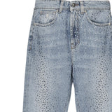 Jeans flare con strass<BR/> RWP25414JE  JOHN RICHMOND 