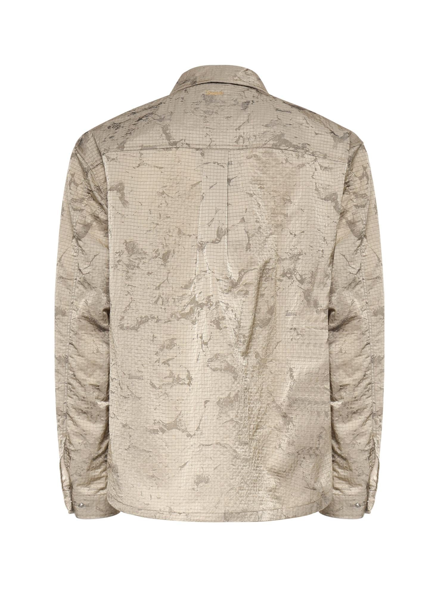 Shacket in nylon jacquard CM00013UL 12855J2154 LAMINAR 