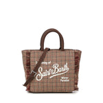 Mini bag Vanity wool con logo VAMI023 00282I MC2 SAINT BARTH 