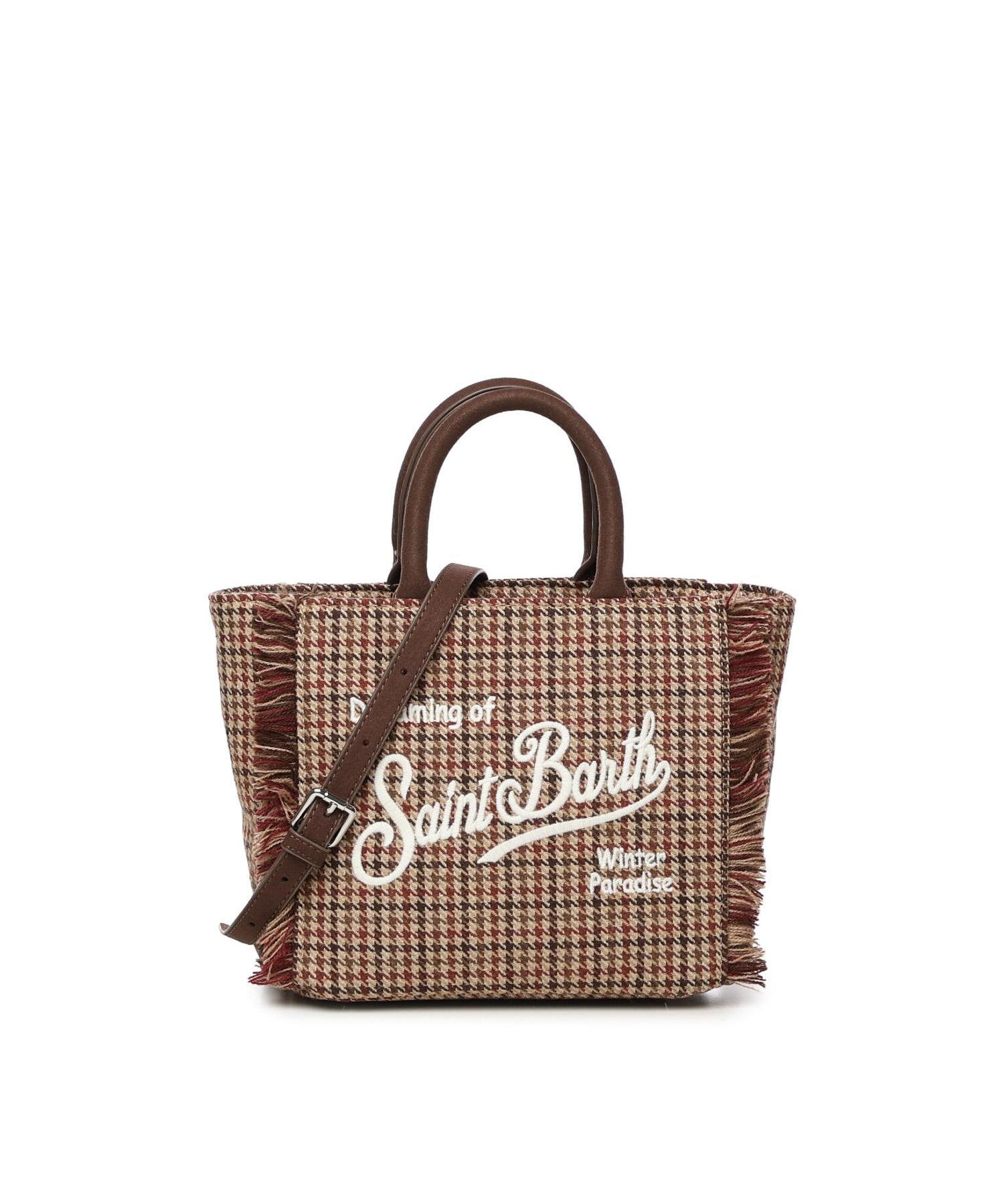 Mini bag Vanity wool con logo VAMI023 00282I MC2 SAINT BARTH 
