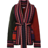 Cardigan in lana color-block 5UKQ03 5U963017 PUCCI 