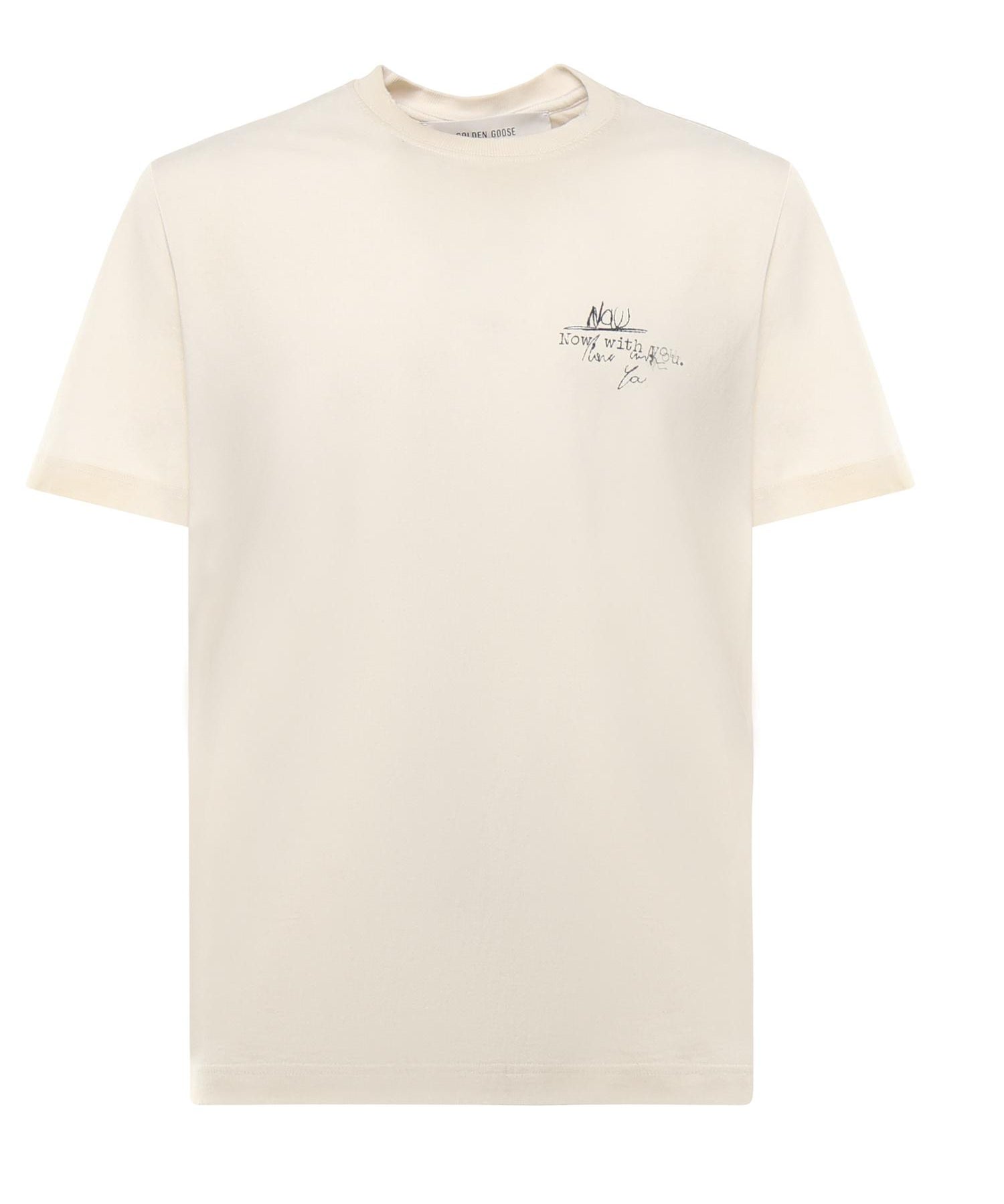 T-shirt Journey's con stampa GMP01220 P00214082432 GOLDEN GOOSE 