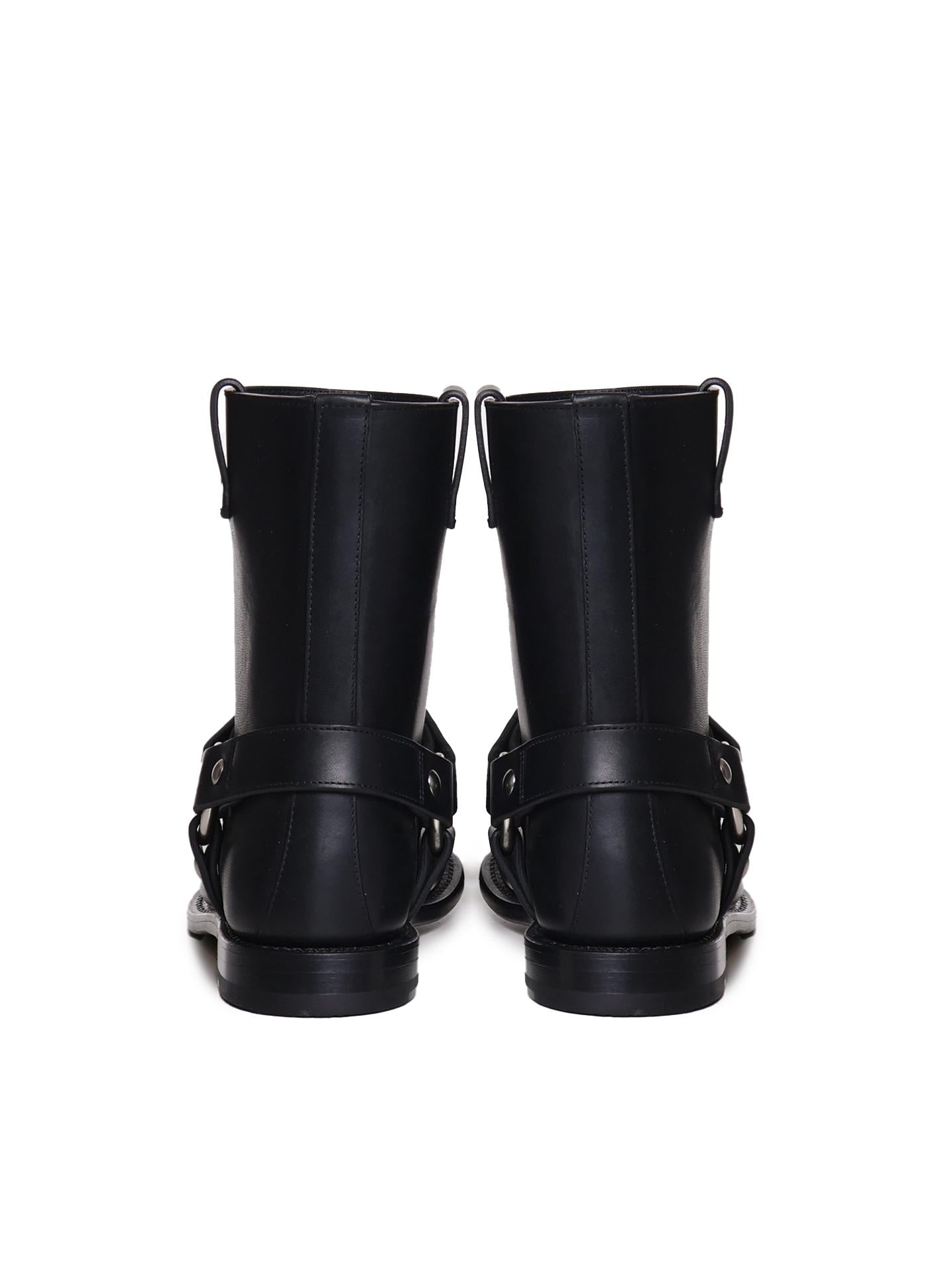 Stivale pull-on in pelle liscia L815285X95 1100 LOEWE 