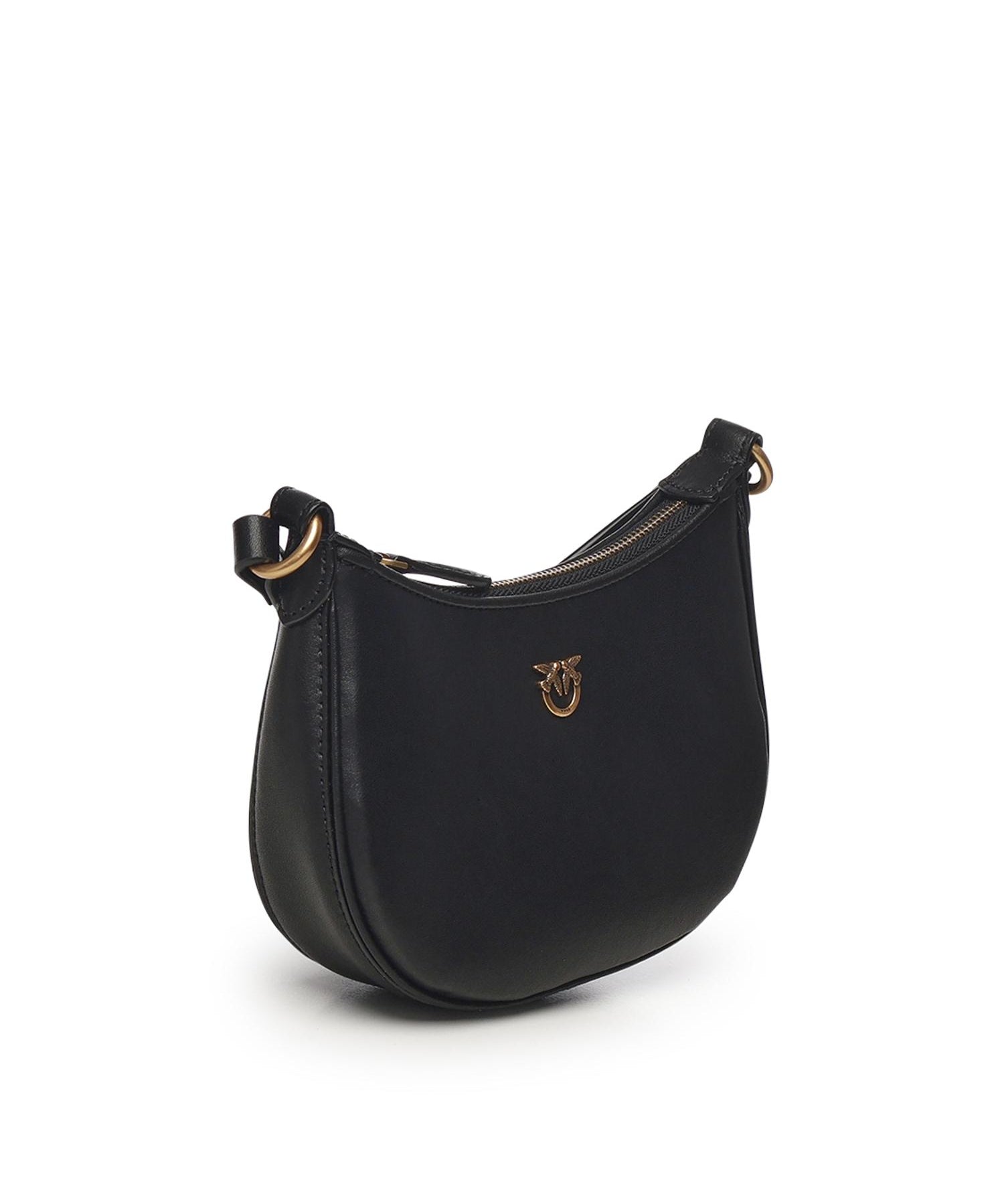 Baby borsa a spalla Half Moon in pelle 103538 A0F1Z99Q PINKO 