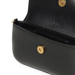 Borsa a spalla media Saddle Flat in pelle 105349 A1ZXZ99Q PINKO 
