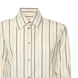 CAMICIA IN COTONE A RIGHE 26FWNCA-0001  NINEMINUTES 